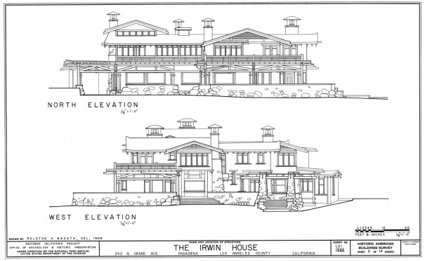 Irwin House - Elevation West VERY SMALL