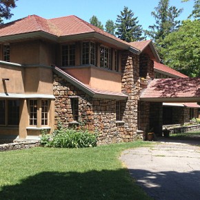 Frank Lloyd Wright Designed Another House For Darwin Martin in Buffalo: The Lakefront Estate "Graycliff"