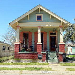 A Resurrection in New Orleans:  Restored Bungalows of the 9th Ward