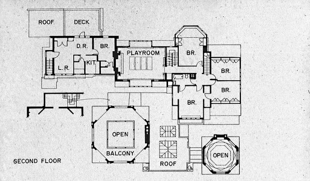 FLW Home Floor Plan 2