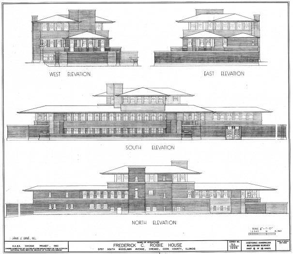 Robie House Dwg 6a