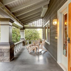 Peek Inside: A Grand 1910 Swiss Chalet Craftsman Home Fully Restored