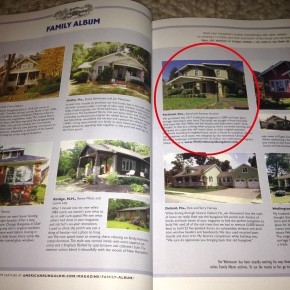 The Craftsman Bungalow Featured in Issue #75 of American Bungalow!
