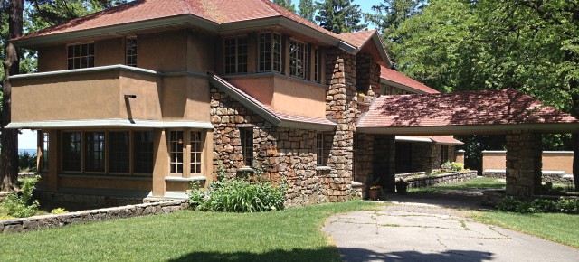 Frank Lloyd Wright Designed Another House For Darwin Martin in Buffalo: The Lakefront Estate "Graycliff"