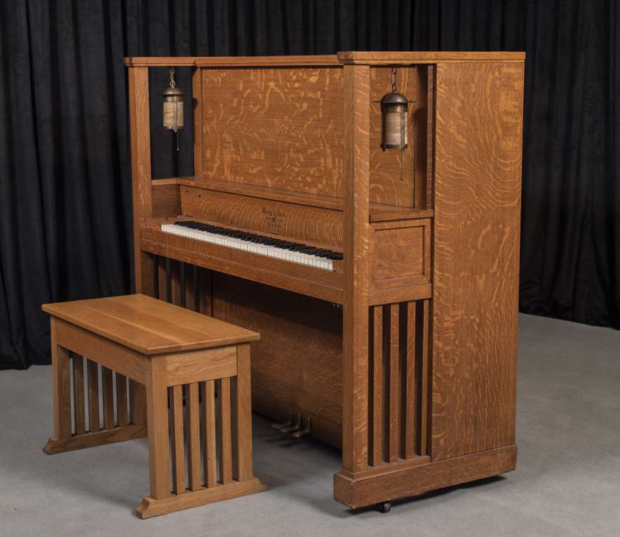 The Craftsman Spotlight Michael Stinnett And The Antique Piano Shop The Craftsman Bungalow